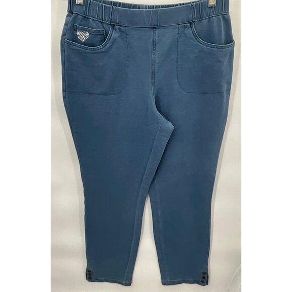 Dream Jeannes Women's Small A568855 Stretchy Pull-On Jeggings - Picture 2 of 8